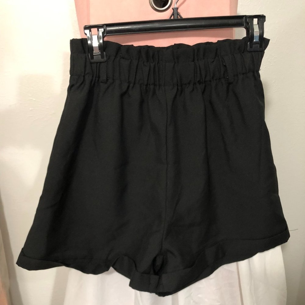 Black Dress Shorts - Medium